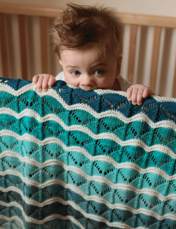 Bounce Blanket by Tin Can Knits