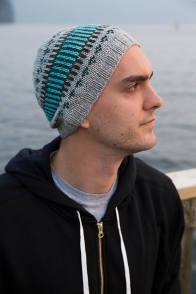 The modern geometric pattern of the Clayoquot The Clayoquot Toque will make it an instant hit with the whole family.